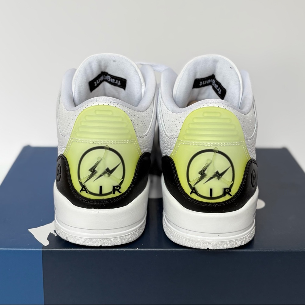 Fragment Design x Air Jordan 3 Retro SP White/Black NIB/NWT - Picture 5 of 13